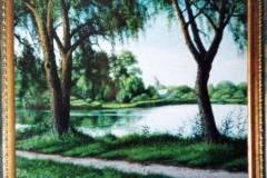 "Миргородские вербы" 60х50, холст, масло, 2006 год